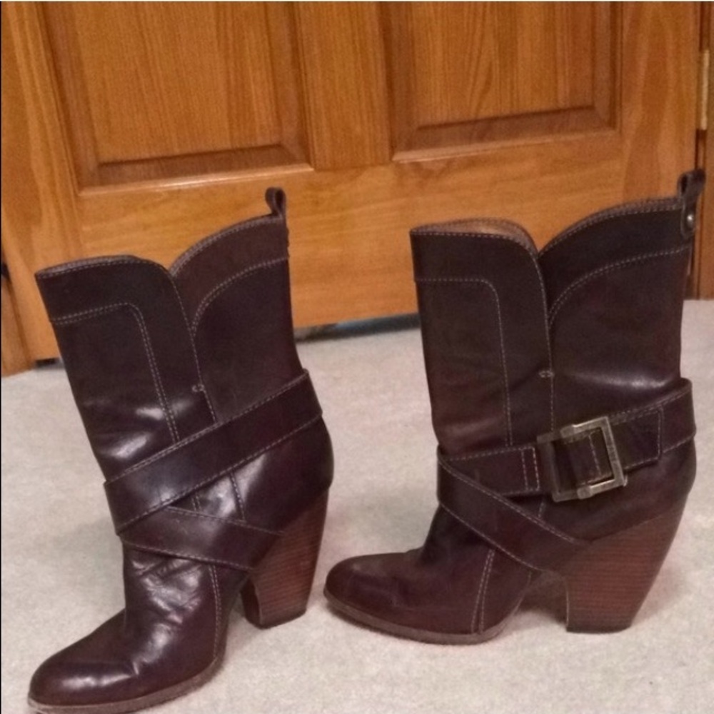 Women mid ankle boots